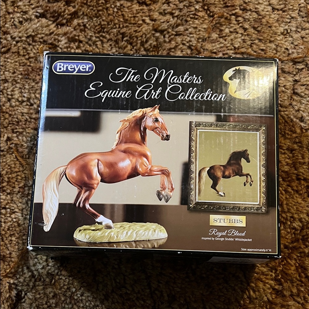 Breyer The Masters Equine Art Collection - Chestnut and White Horse Figurine